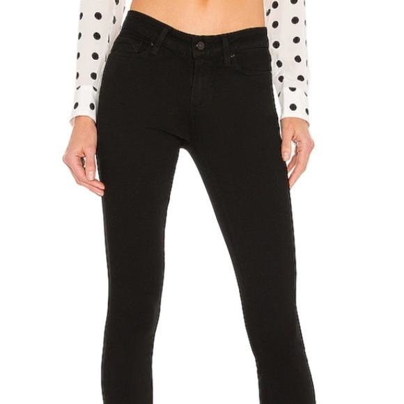 Verdugo Ankle Uneven Hem jeans Vintage Black PAIGE - Picture 13 of 14